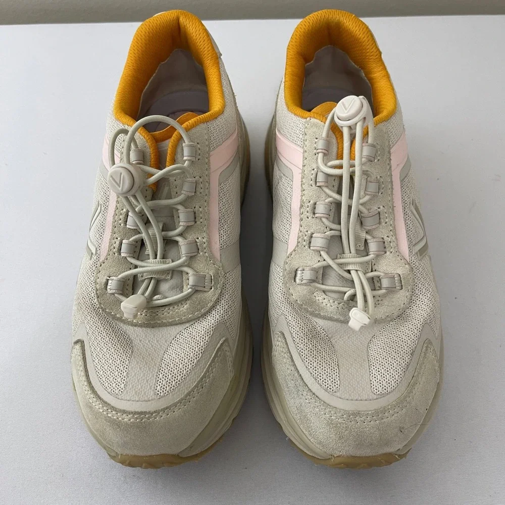Vionic Walk Max‎ Sierra Sneakers Womens 6.5 Beige Pink Walking Water Resistant